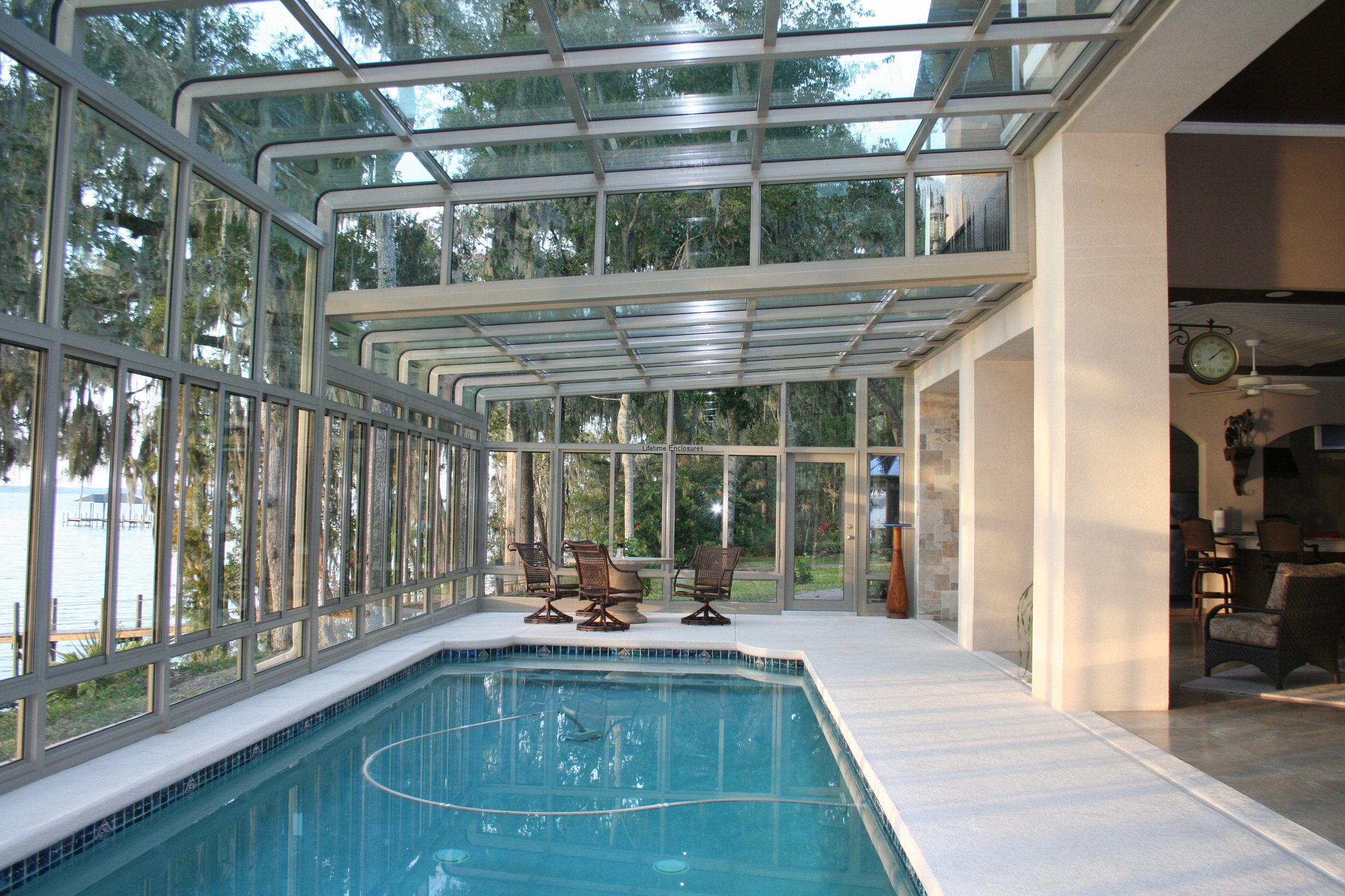 swimming enclosure