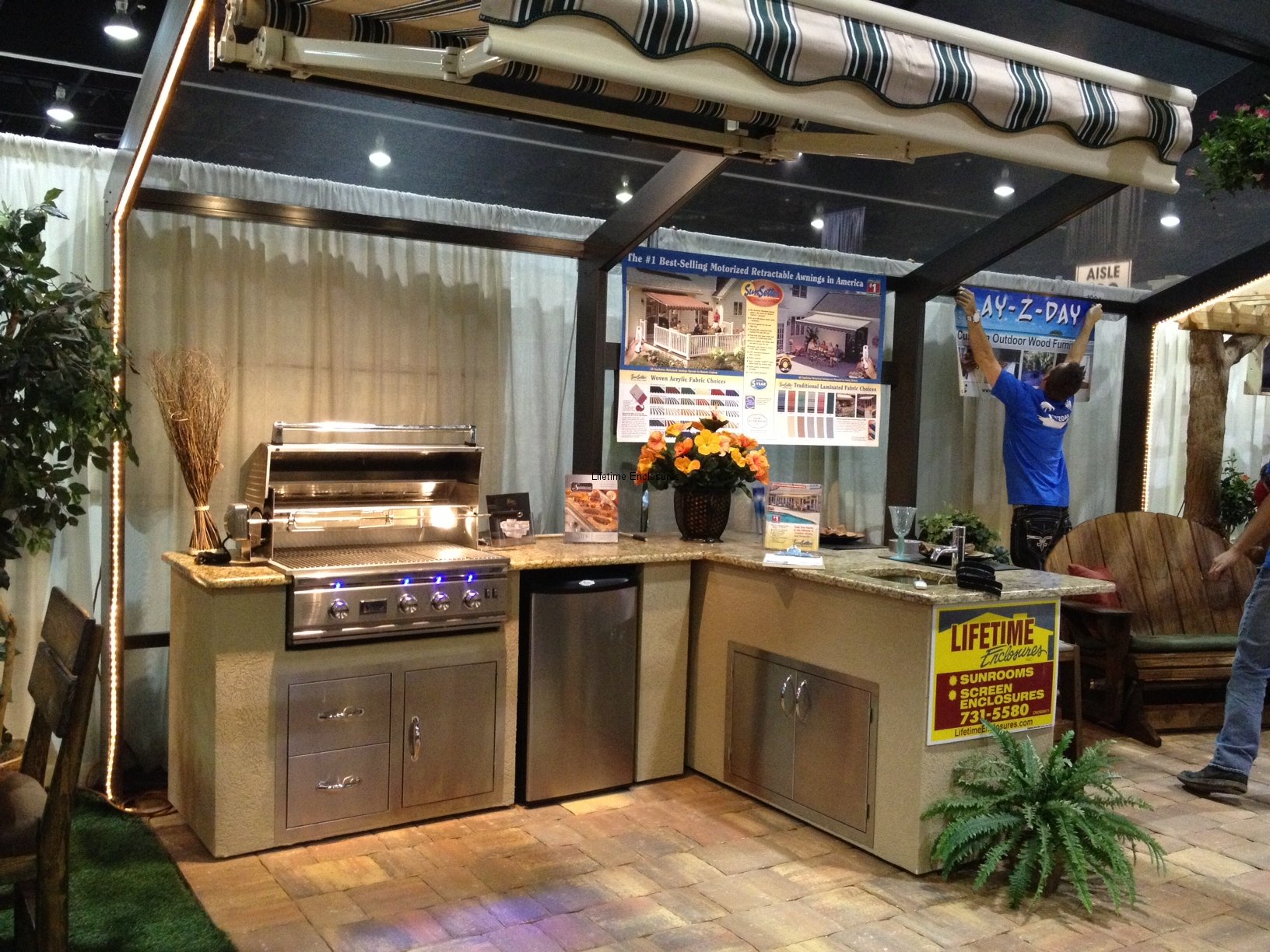 Outdoor Kitchens Lifetime Enclosures