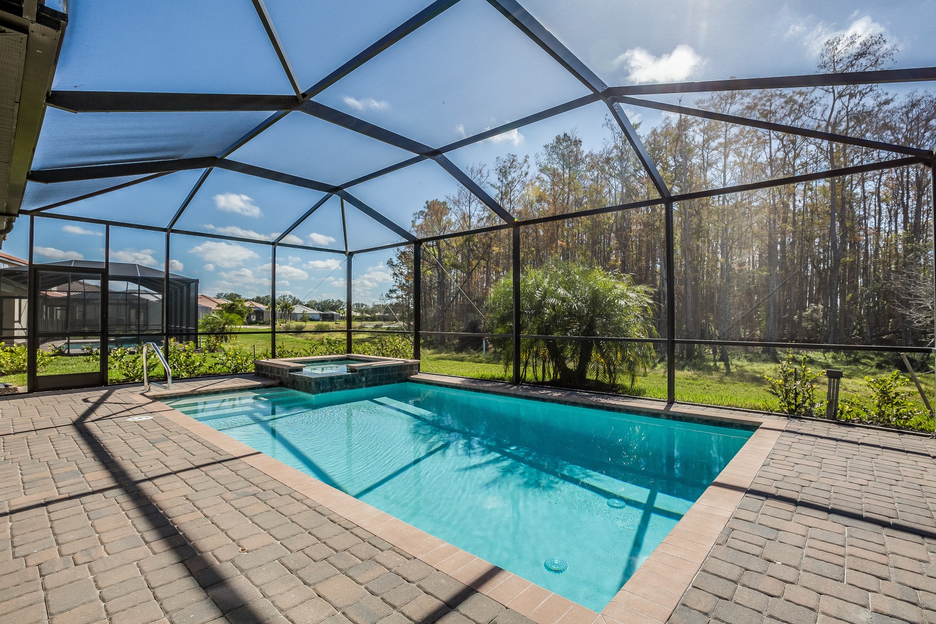 why are pools covered in Florida